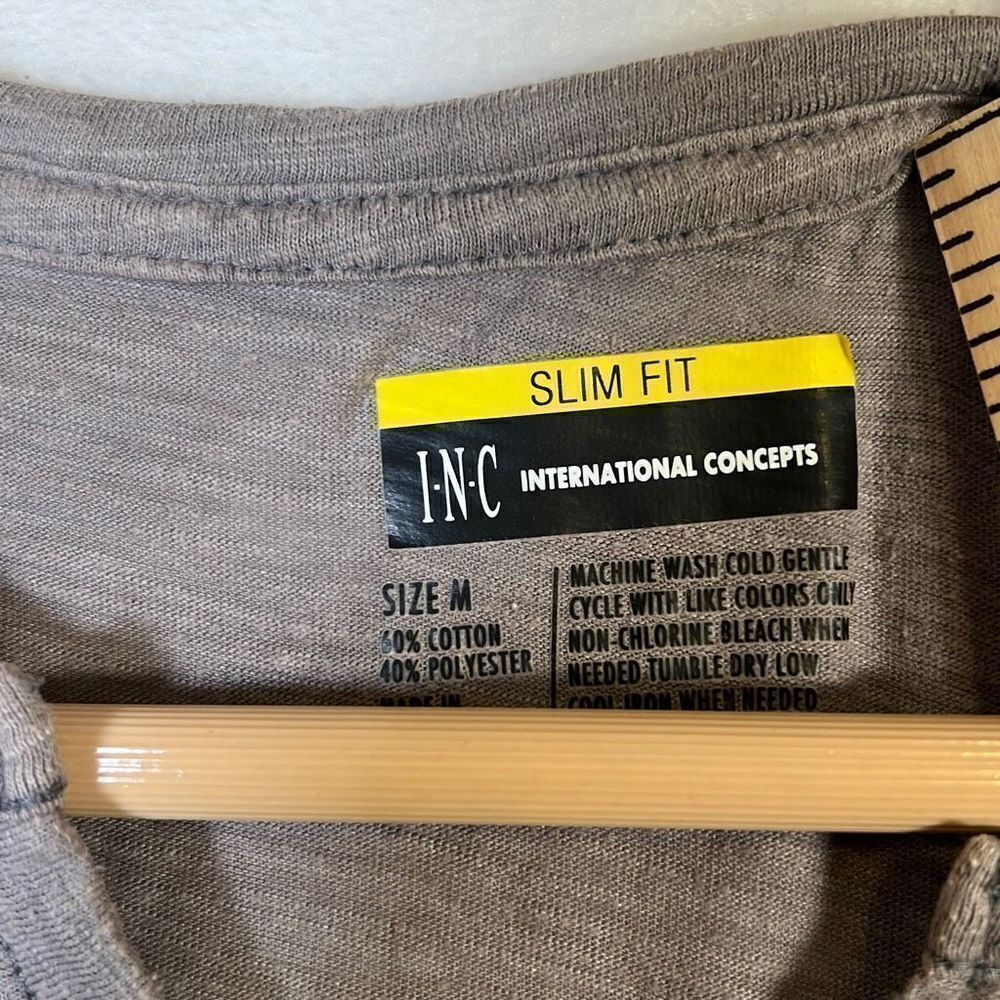 INC international concepts slim fit mens‎ medium T-shirt - Picture 4 of 5